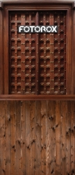 Фотофон "Дубовая дверь" (1,5х3,5 м)